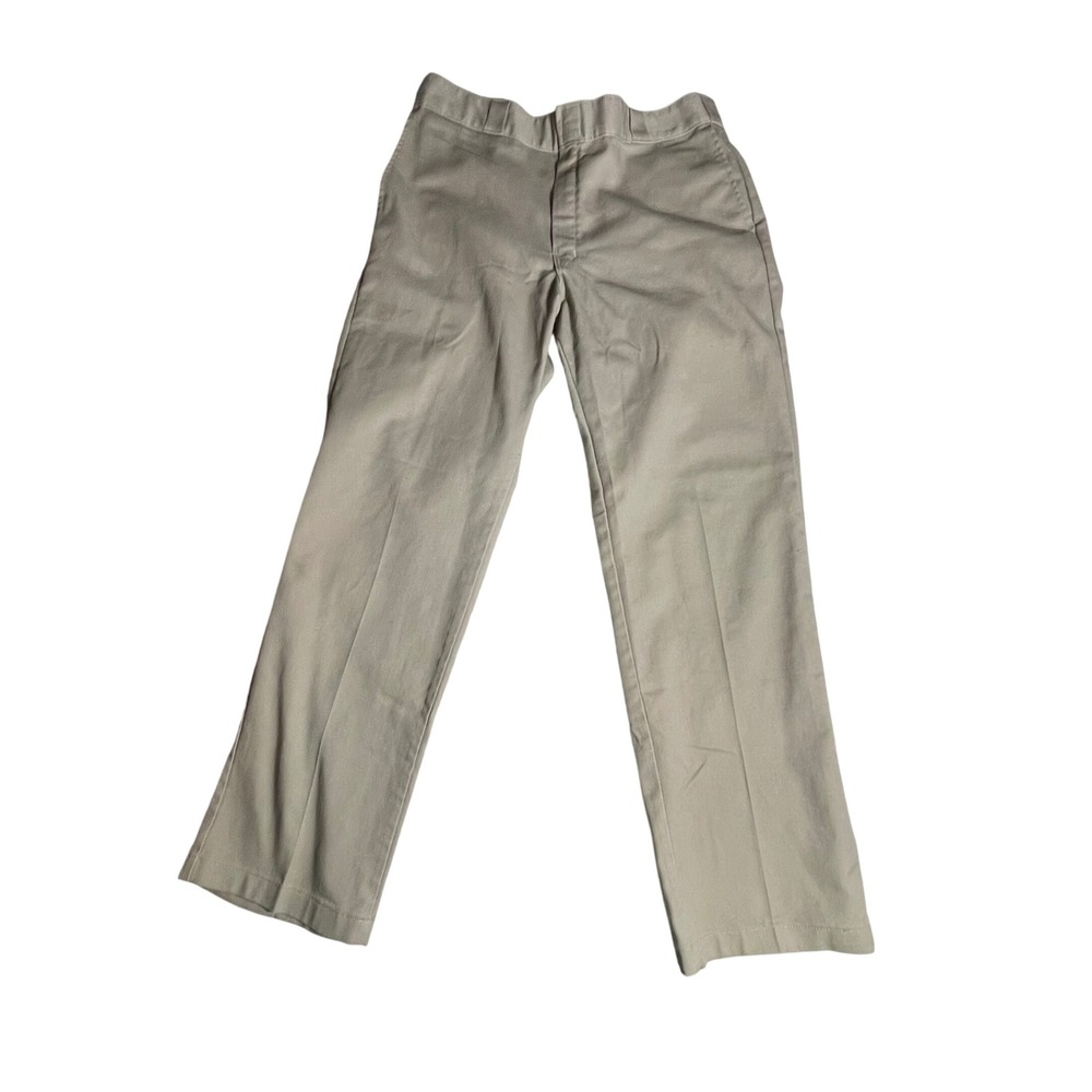 Dickies Flex Work Pants Khaki Straight Fit Men's Size 36x32